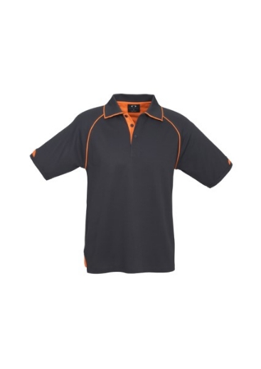 Picture of Biz Collection Mens Fusion Polo Shirt Bizcool Cotton Back polyester